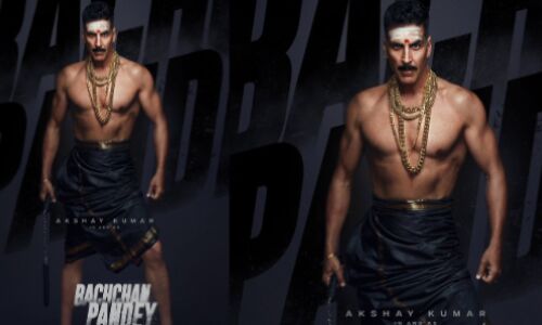 अक्षय कुमार की नई फिल्म Bachchan Pandey का First look, माथे पर चंदन और काली लुंगी पहनकर उड़ाएंगे गर्दा