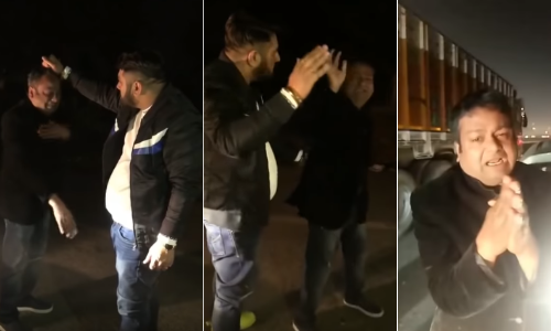 दीपक कलाल की सरेआम सड़क पर Live पिटाई, हाथ जोड़कर मांग रहे माफी, Video वायरल दीपक कलाल की सरेआम सड़क पर Live पिटाई, हाथ जोड़कर मांग रहे माफी, Video वायरल