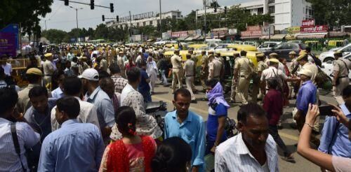 वाजपेयी जी के अंतिम संस्कार के दौरान सुरक्षा के पुख्ता इंतज़ाम