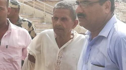 36 साल बाद पाकिस्तान की जेल से अपने वतन लौटे गजानंद 36 साल बाद पाकिस्तान की जेल से अपने वतन लौटे गजानंद
