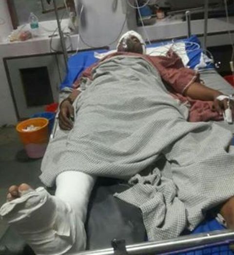 RSS प्रचारक को SO जियाउल ने बुरी तरह पीटा, मचा बबाल RSS प्रचारक को SO जियाउल ने बुरी तरह पीटा, मचा बबाल