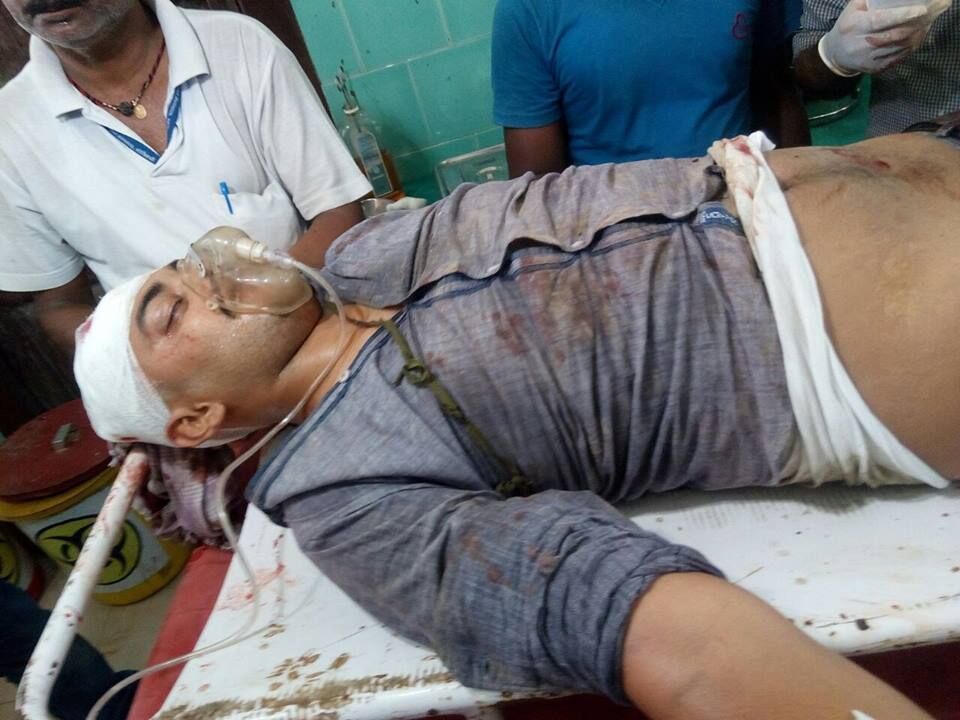 बिहार में दिनदहाड़े दो को मारी गोली बिहार में दिनदहाड़े दो को मारी गोली