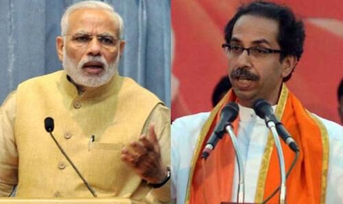 मोदी सरकार पर शिवसेना का फिर हमला, नोटबंदी ने ईश्वर को भिखारी बना दिया