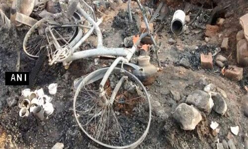 जम्मू: नरवाल में आग से जलकर तीन की मौत, 150 झुग्गियां जलकर राख