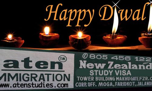 ATEN IMMIGRATION की तरफ से दिवाली की हार्दिक शुभकामनायें