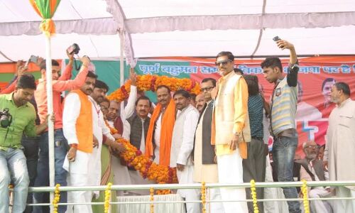 जन उत्साह से रावणों का अंत होगा - डॉ0 महेश शर्मा