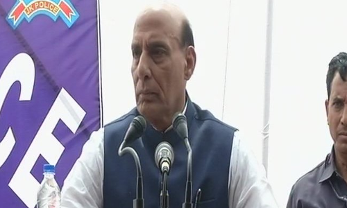 राजनाथ सिंह बोले, कश्मीर फिर से जन्नत बनकर रहेगा, कोई ताकत नहीं रोक सकती