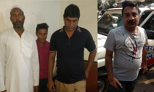 गाजियाबाद के एक दुकानदार ने पंखे को लेकर कर दी ग्राहक की पिटाई