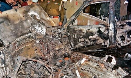 पंजाब में कांग्रेस के रोडशो के दौरान कार में विस्फोट ,तीन की मौत