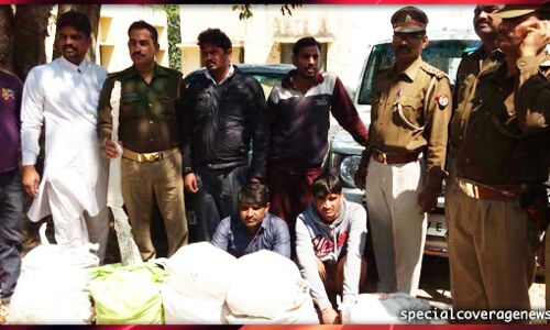 कासगंज पुलिस की बड़ी कामयाबी पकड़ा अबैध शराब का जखीरा