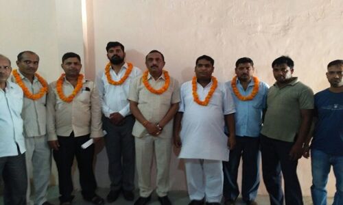 साहिबाबाद के महाराजपुर में हुआ व्यापार मंडल का गठन