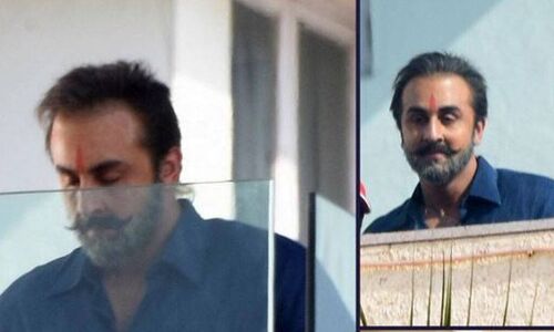 संजय दत्त बने रणबीर कपूर की तस्वीरें हुईं वायरल, देखकर पहचान नहीं पाएंगे!