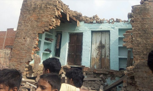 कानपुर : पटाखे बनाने वाली फैक्ट्री में जोरदार ब्लास्ट, एक की मौत