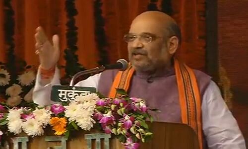 सबका साथ और सबका विकास का मंत्र लेकर हमारी सरकारें काम कर रही- अमित शाह