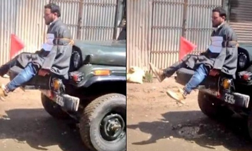 सेना द्वारा मानव ढाल बनाए गए शख्‍स को BJP-PDP सरकार देगी 10 लाख रुपए का हर्जाना!, जानिए क्यों