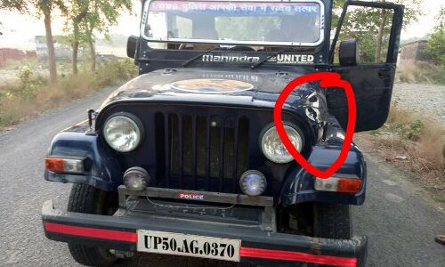 आज़मगढ़ में पुलिस और बदमाशों की मुठभेड़, सिपाही घायल, 15 हजार का इनामी बदमाश किया गिरफ्तार