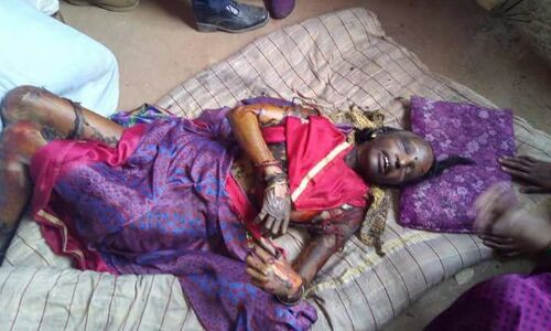 दहेज के लोभियों ने एक अबला की बेरहमी से की हत्या