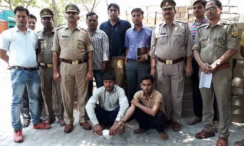 कासगंज पुलिस ने बरामद की लाखों की शराब