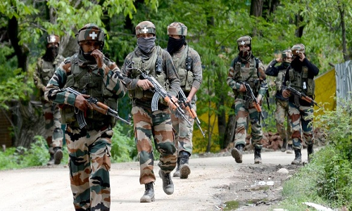 पुलवामा में एक आतंकी ढेर, दो और छिपे होने की उम्मीद, सर्च आपरेशन जारी