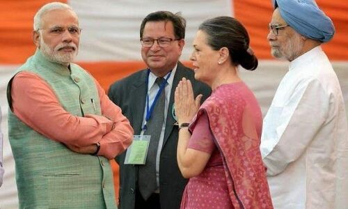 मोदी जी का कांग्रेस मुक्त भारत सपना, हर भ्रष्टाचारी हो अपना!