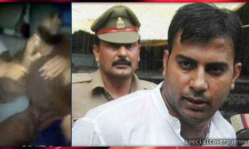 अमित जानी ने श्रीनगर जाकर कश्मीरी पत्थरबाज को पीटा, कहा- ये सर्जिकल स्ट्राइक है