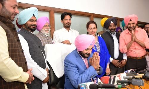 लोगों की उम्मीदों पर खरा उतरने को प्राथमिकता देगी नई सरकार -सिद्धू