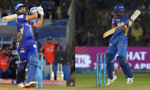 IPL11 : राजस्थान रॉयल का स्कोर 36/1 , राहुल त्रिपाठी 9 रन बनाकर हुए आउट