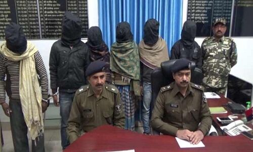 मुजफ्फरपुर : 6 हार्डकोर नक्सली गिरफ्तार, बड़ी घटना को अंजाम देने की बना रहें थे योजना