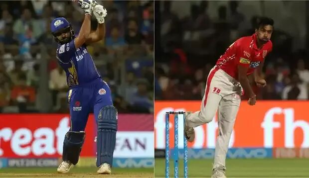 KXIPvsMI : मुंबई को लगा एक और झटका , पोलार्ड हुए कैच आउट