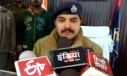 पीलीभीत एसपी ने किया चार दिन में लूट खुलासा पीलीभीत एसपी ने किया चार दिन में लूट खुलासा