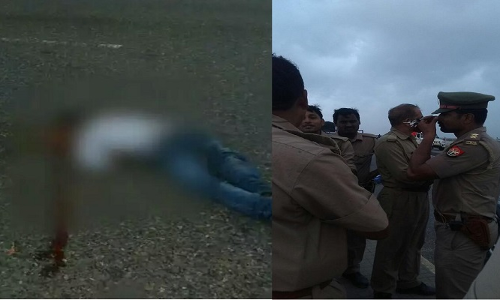पुलिस ने बनाया छात्र की मौत का तमाशा