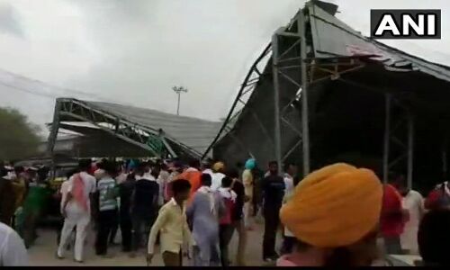 राजस्थान में बड़ा हादसा, गंगानगर में मेले में गिरा शेड , अब तक सात लोंगों की मौत, राहत और बचाव कार्य जारी