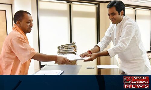 ￼￼नोएडा विधायक पंकज सिंह ने मुख्यमंत्री योगी आदित्यनाथ से की मुलाकात