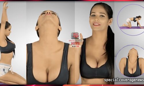 पूनम पांडेय का हॉट योगा का वीडियो हुआ वायरल, योग के दौरान जब .......?