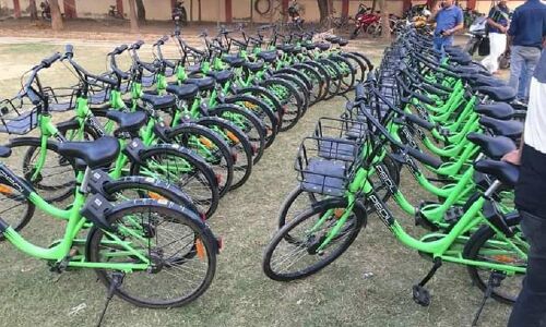 BHU: किराये पर मिलेगी हाईटेक साइकिल,आधे घण्टे का किराया 1₹,मोबाइल से खुलेगा लॉक BHU: किराये पर मिलेगी हाईटेक साइकिल,आधे घण्टे का किराया 1₹,मोबाइल से खुलेगा लॉक