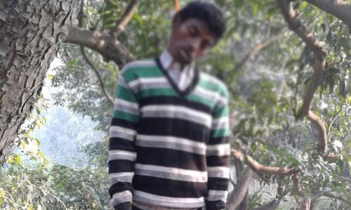 हरदोई : पेड़ से लटका मिला युवक का शव हरदोई : पेड़ से लटका मिला युवक का शव