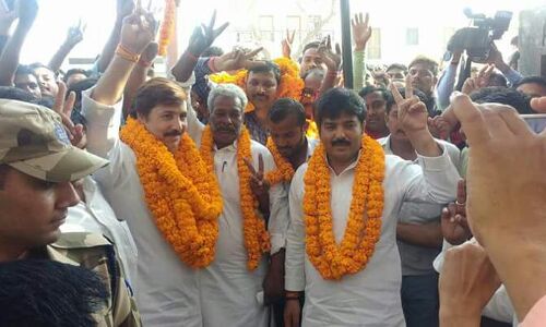 बाहुबली धनंजय सिंह का वर्चस्व फिर बरकरार,अपने सहयोगी को जीत दिलाने मे हुए कामयाब