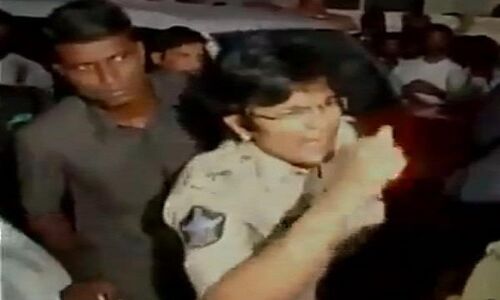 महिला IPS और कांग्रेस विधायक के बीच तीखी बहस, वीडियो वायरल