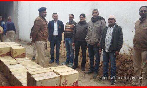 बिहार : 400 कार्टून विदेशी शराब बरामद