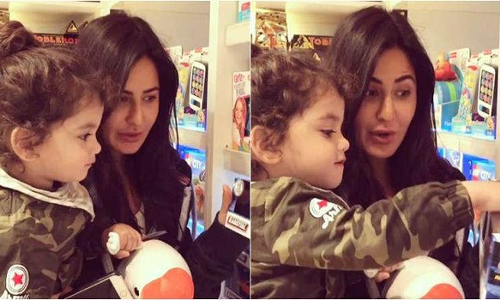 बच्चे के साथ शॉपिंग करती दिखीं कैटरीना कैफ, वीडियो हुआ वायरल