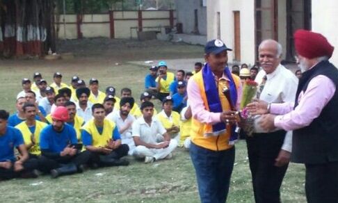 अंतर्राष्ट्रीय नागरिक सुरक्षा दिवस पर मिला सम्मान