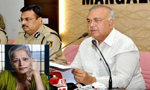 गौरी लंकेश हत्याकांड: कर्नाटक गृहमंत्री बोलें, कुछ हफ्तों में पुलिस के  शिकंजे में होगें हत्यारे