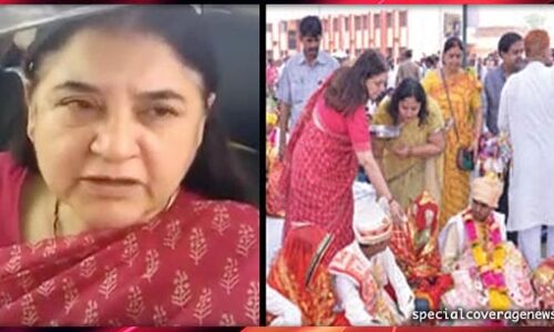 केन्द्रीय मंत्री मेनका गांधी ने कराईं 101 शादियां केन्द्रीय मंत्री मेनका गांधी ने कराईं 101 शादियां