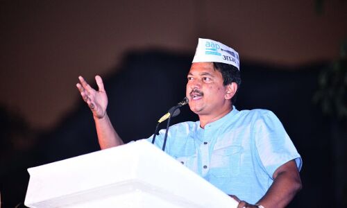 आप का दावा- गोवा में पार्टी को मिलेंगी 24 सीटें