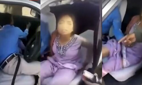 राजस्थान में हुआ सरकारी गाडी में रेप, देखें वीडियो