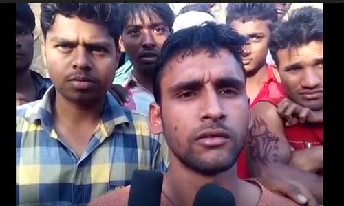 कौशाम्बी में लगी आग, 11 घर जलकर हुए राख लाखों का नुकसान