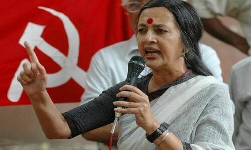 लेफ्ट नेता वृंदा करात ने DSP हत्या में मीरवाइज का किया बचाव!