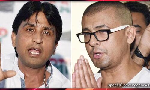 सोनू निगम के सिर मुंडवाने पर कुमार विश्वास बोले, ख़ुद की ज़ुल्फ़ें गिरा कर नफ़रत का मुडंन करा दिया