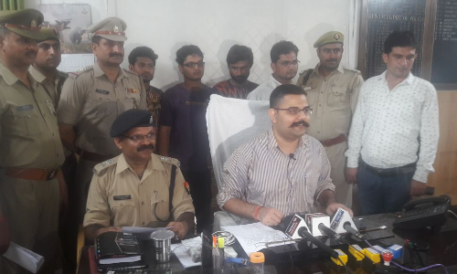 गाजियाबाद पुलिस ने किया चोरी का करोड़ों का माल किया बरामद