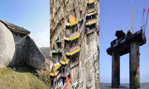 दुनिया के इन विचित्र जगहों पर घर बनाकर रहते है लोग, तस्वीरें देख कर हो जाएंगे हैरान